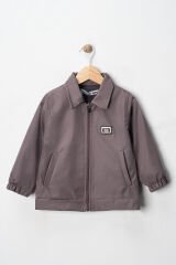 Seramis Çocuk Yağmurluk Ceket– Mevsimlik Fermuarlı Şık Su geçirmez Ceket (2-9 Yaş)